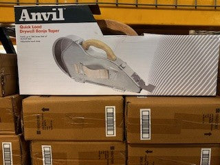 ANVIL : 8-3/4 in. Quick Load Aluminum Drywall Taper Banjo with Wooden Handle